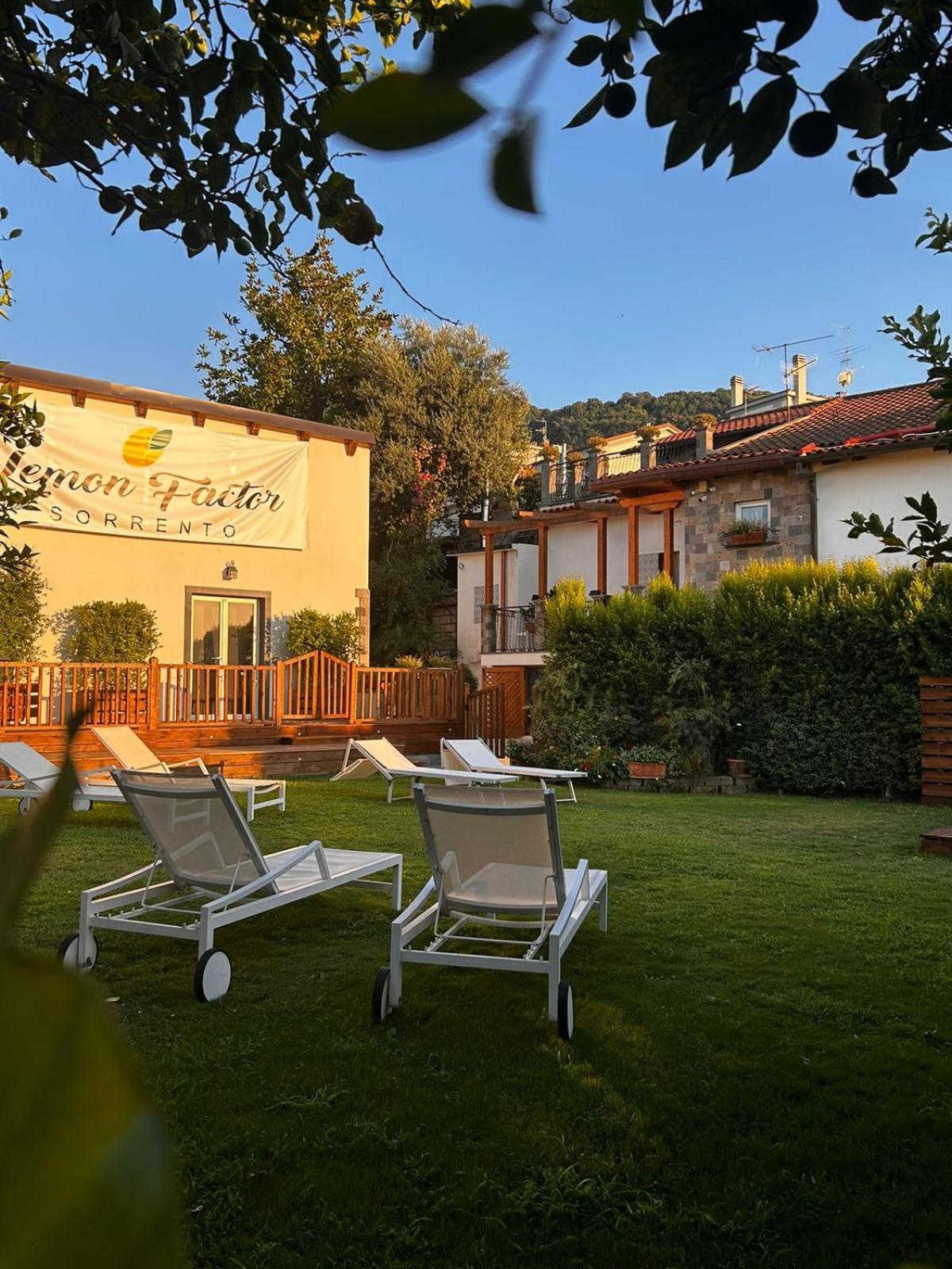 Bed and Breakfast Lemon Factor Сорренто Экстерьер фото